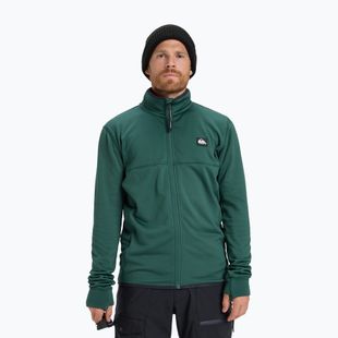 Кофта для сноуборду чоловіча Quiksilver Steep Point Full Zip Fleece trekking green