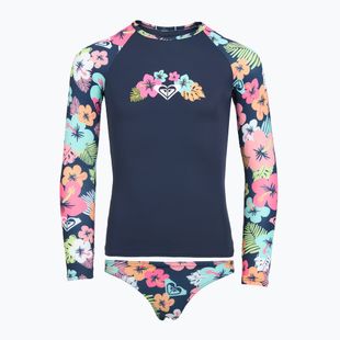 Лонгслів + низ від купальника ROXY Morning Flower Lycra Set mood indigo morning flowers