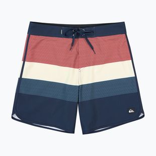 Шорти для плавання чоловічі Quiksilver Surfsilk Scallop 18" dark navy tijuana