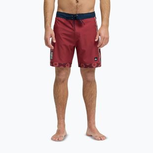 Шорти для плавання чоловічі Quiksilver Surfsilk Nomad 18" burnt russet