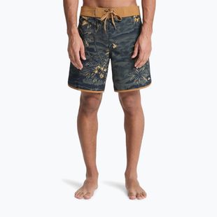 Шорти для плавання чоловічі Quiksilver Surfsilk Scallop 18" black sundown