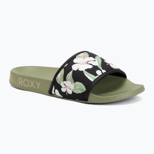 Шльопанці жіночі ROXY Slippy IV oil green