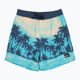 Шорти для плавання дитячі Quiksilver Everyday Printed Volley 14" aqua thermotropics
