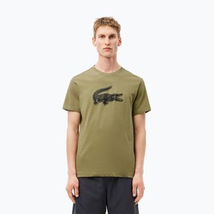 Футболка чоловіча Lacoste TH2042 khaki/black
