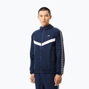 Куртка чоловіча Lacoste BH2538 navy blue/white