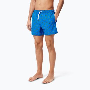 Шорти для плавання чоловічі Lacoste MH7188 gipsy blue/multico