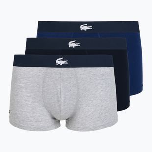 Труси чоловічі Lacoste 5H1291 3-пак navy blue/white/silver ch