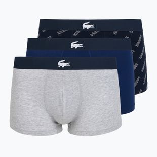 Труси чоловічі Lacoste 5H1288 3-пак navy blue/white/silver ch