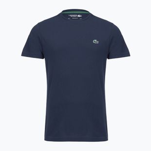Футболка тенісна чоловіча Lacoste TH0003 navy blue/white
