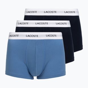 Труси чоловічі Lacoste 5H5150 3 пари turquin blue/navy blue/navy blue