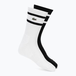 Шкарпетки Lacoste RA9189 Ankle 3-pak black/white