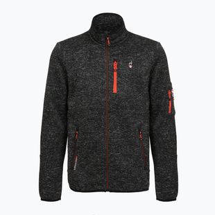 Кофта флісова чоловіча Aulp Navoy Melanged Knit black 1
