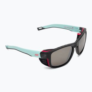 Окуляри сонцезахисні Julbo Shield M Spectron translucent black/light blue/pink