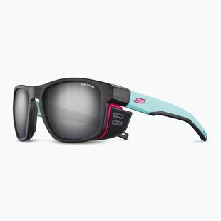 Окуляри сонцезахисні Julbo Shield M Spectron translucent black/light blue/pink