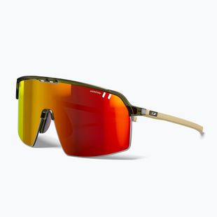 Окуляри сонцезахисні Julbo Intensity Reactiv Light Amplifier shiny translucent army green/matt beige