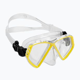 Маска для снорклінгу дитяча Aqualung Cub transparent/yellow