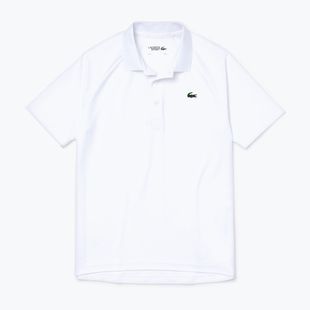 Футболка-поло тенісна чоловіча Lacoste біла DH3201