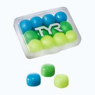 Беруші Tyr Soft Silicone Ear Plugs Jr 12 шт. blue/green/yellow