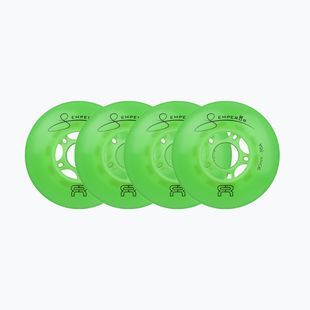 Колеса для роликів FR Skates Downtown Wheel 90mm/85A Emperor X4 green