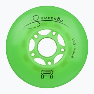 Колеса для роликів FR Skates Downtown Wheel 84mm/85A Emperor X4 green/green