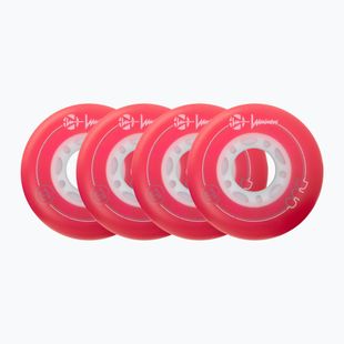 Колеса для роликів Luminous Led Wheels Duo 72mm/85A X4 red/blue
