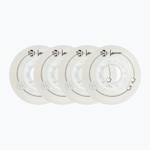 Колеса для роликів Luminous Led Wheels Duo 72mm/85A X4 white/red