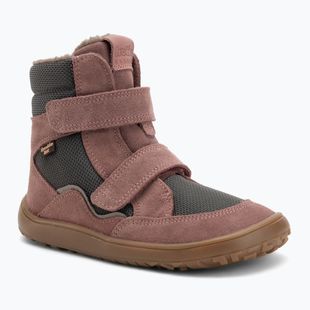 Черевики зимові barefoot дитячі Froddo Tex Winter grey/pink