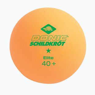 М'ячі для настільного тенісу Donic-Schildkröt 1-Star Elite Poly ball 3 шт. помаранчеві 608318
