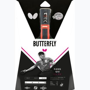 Ракетка для настільного тенісу Butterfly Dang Qiu X3