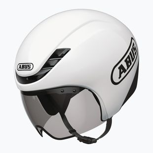 Шолом велосипедний ABUS Gamechanger TT 1.1 shiny white
