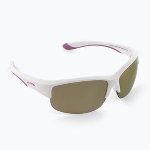 Окуляри сонцезахисні дитячі Alpina Junior Flexxy Youth HR white purple matt/pink mirror