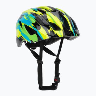 Шолом велосипедний дитячий Alpina Pico neon green/ blue gloss