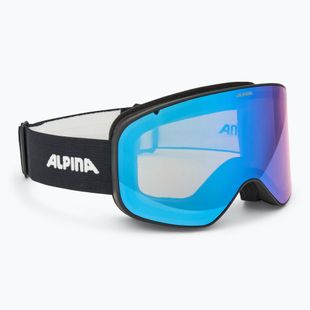Окуляри лижні Alpina Slope Q-Lite black matt/ blue