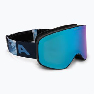 Окуляри гірськолижні Alpina Slope Q-Lite black/blue matt/blue
