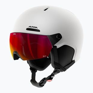 Шолом лижний Alpina Arber 2 Visor Q-Lite white matt