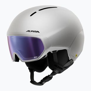 Шолом лижний Alpina Vizzard QV MIPS white matt