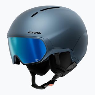 Шолом лижний Alpina Vizzard Q-Lite midnight blue matt