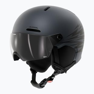 Шолом лижний дитячий Alpina Zupo 2 Visor Q-Lite midnight grey