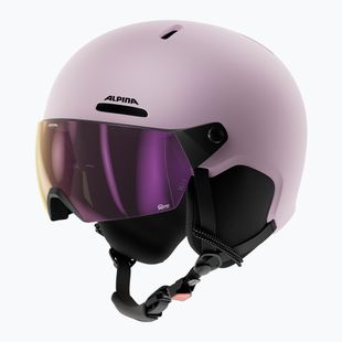 Шолом лижний дитячий Alpina Zupo 2 Visor Q-Lite rose matt