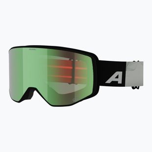 Окуляри лижні Alpina Venet Q-Lite black/green matt