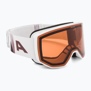Окуляри лижні Alpina Venet M white/rose matt