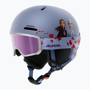 Шолом лижний дитячий Alpina Zupo 2 Disney Set Jr frozen