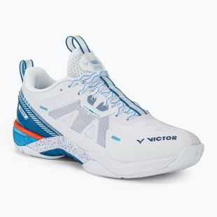 Кросівки для бадмінтону VICTOR S82III AF white/myconos blue
