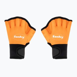 Рукавички для аквафітнесу Fashy 4462 неопренові orange/black