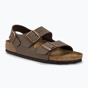 BIRKENSTOCK Milano BFBC Вузькі босоніжки кольору мокко