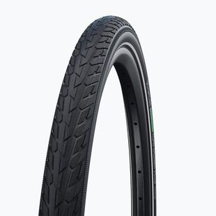 Шина велосипедна SCHWALBE Road Cruiser K-Guard Green Compound 26 x 1.75 black reflex