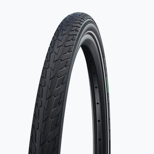 Шина велосипедна SCHWALBE Road Cruiser K-Guard Green Compound 28 x 1.60 black reflex