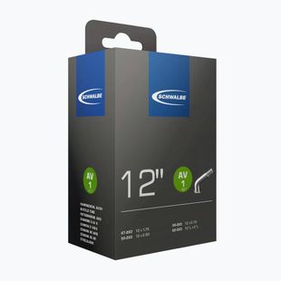 Камера велосипедна SCHWALBE AV 1 12 x 1.75-2.10 / 40 мм black