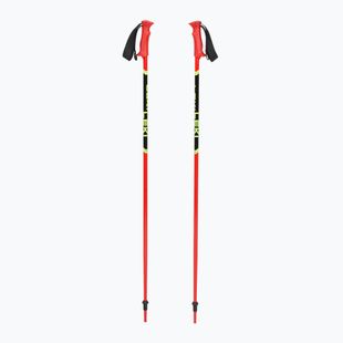 Палиці гірськолижні дитячі LEKI Racing bright red/ black/ neon yellow