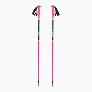 Палиці гірськолижні дитячі LEKI Racing neon pink/ black/ neon yellow